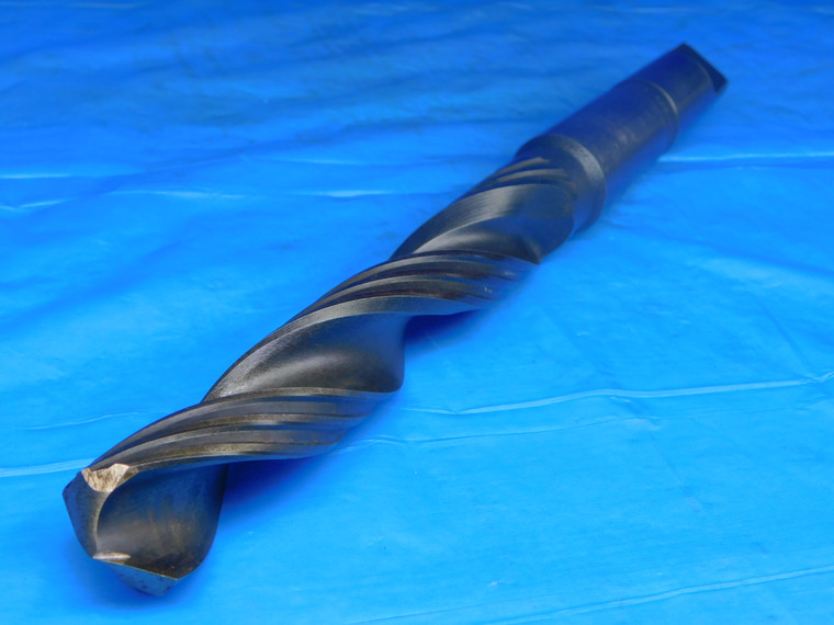 CPT 1 1/8 O.D. HSS TWIST DRILL BIT MORSE TAPER #4 SHANK 7 1/2 LOC 1.125 MT4 - AR9519BH2