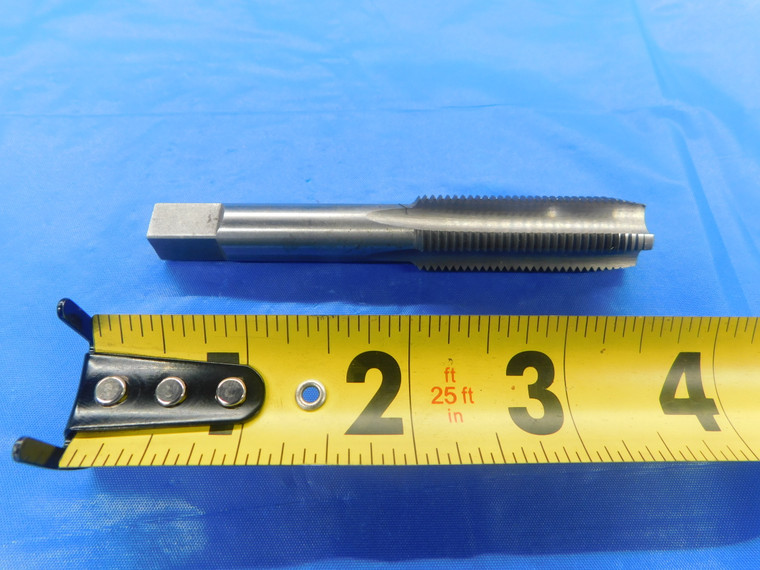 9/16 18 NF GH3 HSS PLUG TAP 4 STRAIGHT FLUTE .5625 USA MADE GH-3 9/16-18 - AS1805AZ2