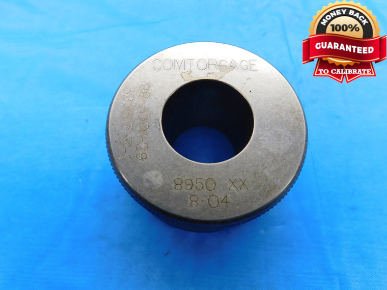 .8950 CL XX MASTER PLAIN BORE RING GAGE .9063 -.0113 29/32 22.733 mm .895 CHECK - DW17983BB2