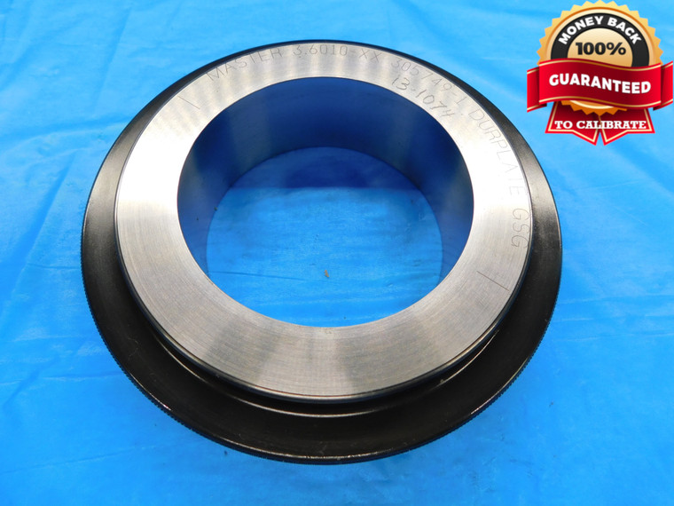 3.6010 CL XX MASTER PLAIN BORE RING GAGE 3.5938 +.0072 3 19/32 91.465 mm 3.601 - DW18051BB2