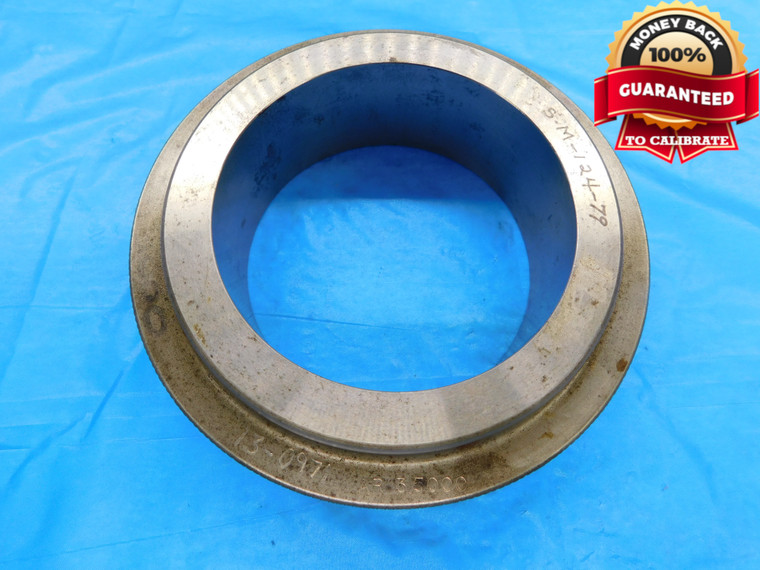 3.5000 MASTER PLAIN BORE RING GAGE ONSIZE 3 1/2 89 mm 3.500 INSPECTION CHECK - DW18048BB2