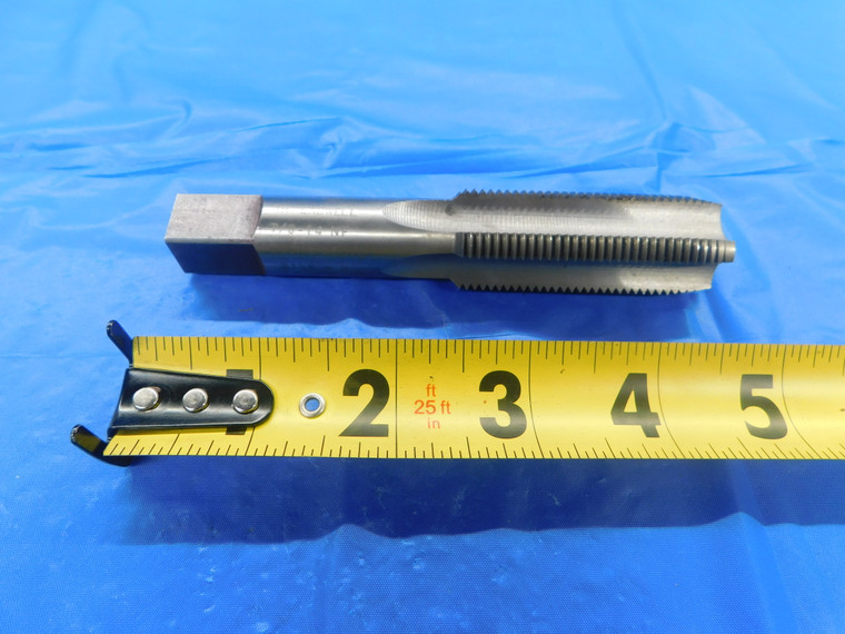 THREADWELL 7/8 14 NF GH4 HSS +.0015 PLUG TAP 4 STRAIGHT FLUTE .875 W R 3155 - AS1883BM2