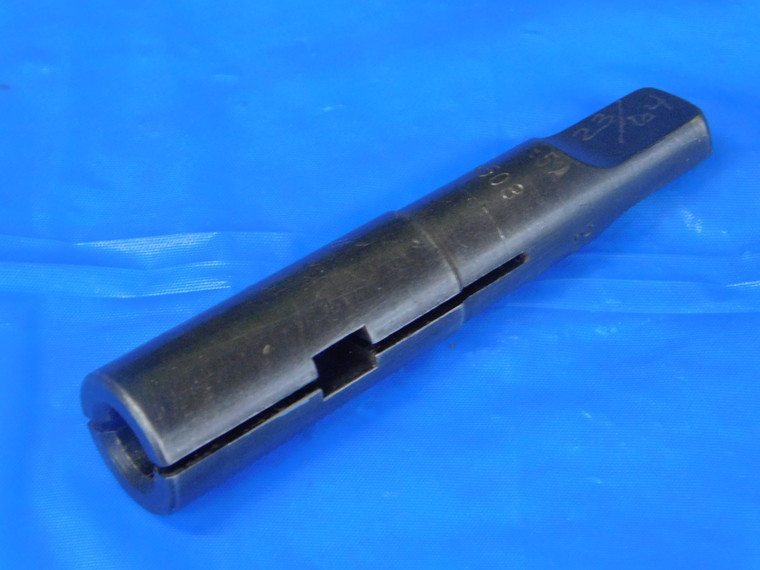 SCULLY-JONES 09508 SPLIT SLEEVE 23/64 DRILL DRIVER MORSE TAPER #2 .3593" MT2 - MB9740BK2