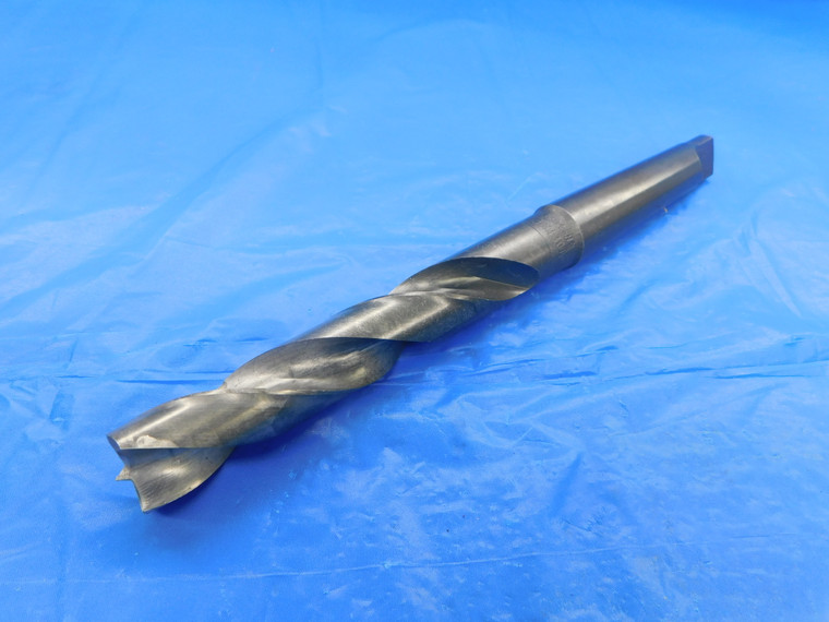 CLE-FORCE 7/8 O.D. HSS BRAD POINT TWIST DRILL BIT MORSE TAPER #3 SHANK .875 MT3 - AS2018BP2