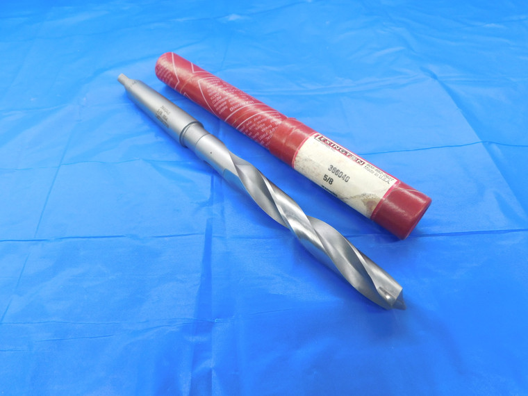 NEW LEXINGTON 5/8 OD HSS CARBIDE TIPPED DRILL BIT 366040 MORSE TAPER #2 .625 MT2 - AS2081BP2