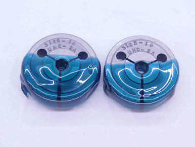 5/16 18 UNC 2A LEFT HAND THREAD RING GAGES .3125 GO NO GO P.D.'S ...