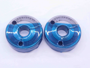 Ngo Tank Thread .880 14 NGO LEFT HAND THREAD RING GAGES .88 GO NO GO = .8336 & .8300 ...