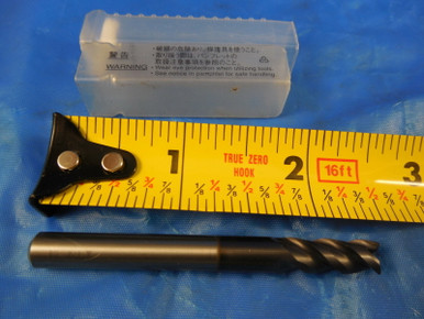 Solid Carbide 7//16 3-Flute End Mill