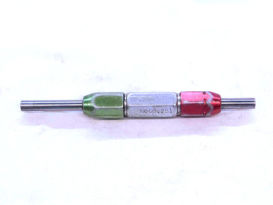 2500 Pin .2500 & .2510 CLASS XX PIN PLUG GAGE GO NO GO ONSIZE 1/4 6.350 mm .250 ...