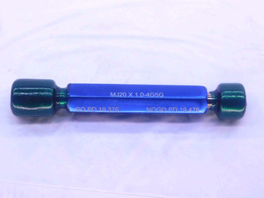 Threaded Mj Plug NEW MJ20 X 1 4G5G THREAD PLUG GAGE 20 1.0 GO NO GO P.D.'S = 19.376 & 19 ...