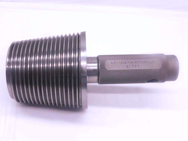 3 1/2 5 FH ROTARY LEFT HAND THREAD PLUG GAGE 3.5 L.H. API FULL HOLE ...