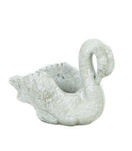 Small Swan Planter