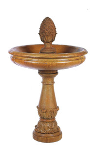 Tall Pedestal Pineapple Fountain