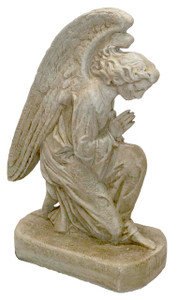 Large Kneeling Angel on Base