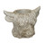 Highland Cow Head Planter