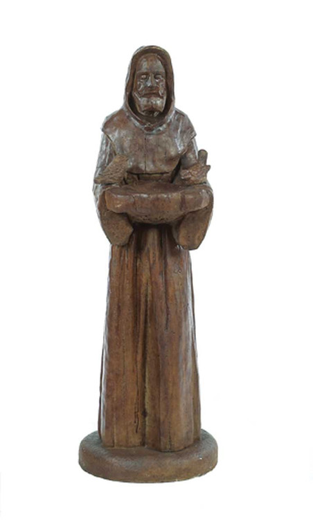 Carved St Francis with Birds