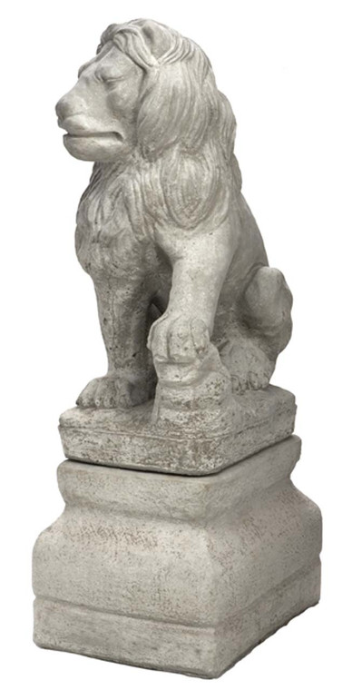 Large Lion Pedestal