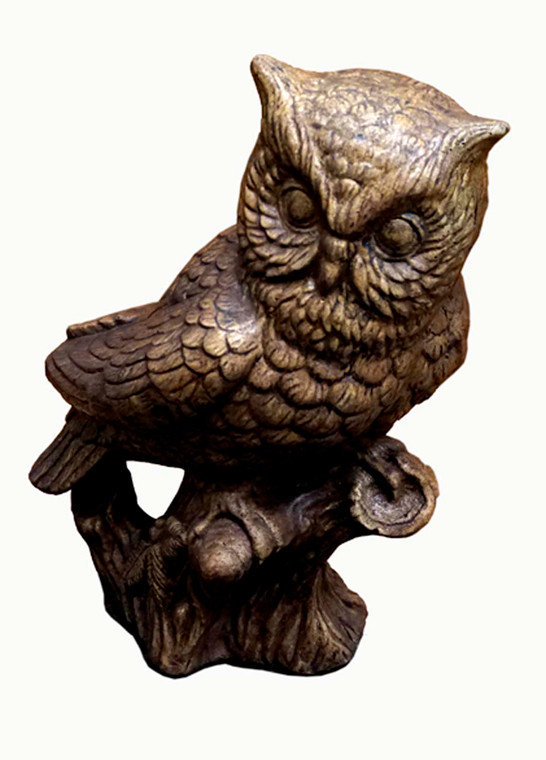 15" Owl on Log