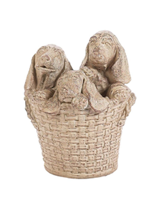 Dogs in Basket