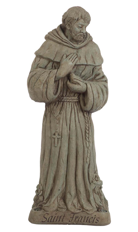 St. Francis on Etched Base