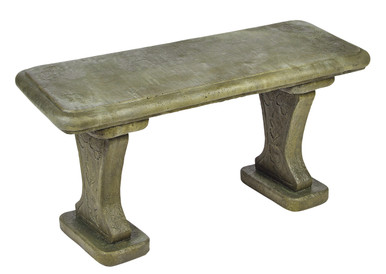 Patterned Leaf Bench