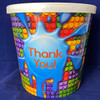 Gourmet Argires Popcorn Thank You Gift Tub. 1 gallon size. Cheese or Cheese & Caramel Mix or all Caramel Popcorn. Chicago Downtown Style Quality. Made fresh for great taste. Packed fresh for big smiles.