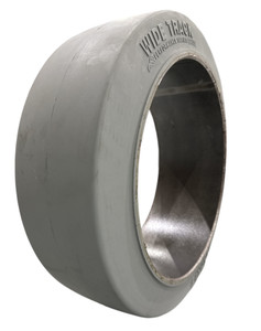 Solid Grey NON Marking Press On Forklift Tire 21x7x15
