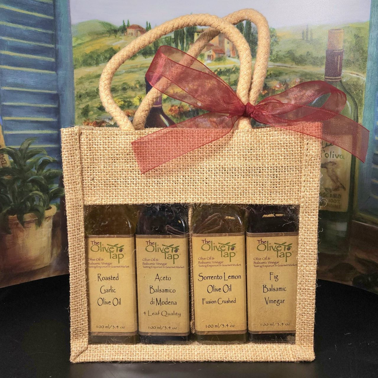 You Pick 4 100 ml. Sampler Set | The Olive Tap