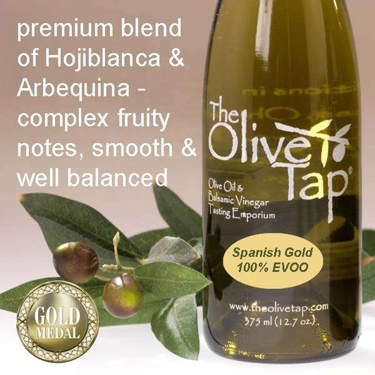 Spanish Gold 100% Extra Virgin Olive Oil from The Olive Tap Spanish Gold 100% Extra Virgin Olive Oil from The Olive Tap