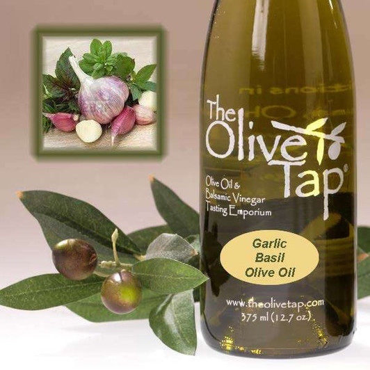 Garlic Basil Olive Oil from The Olive Tap Garlic Basil Olive Oil from The Olive Tap