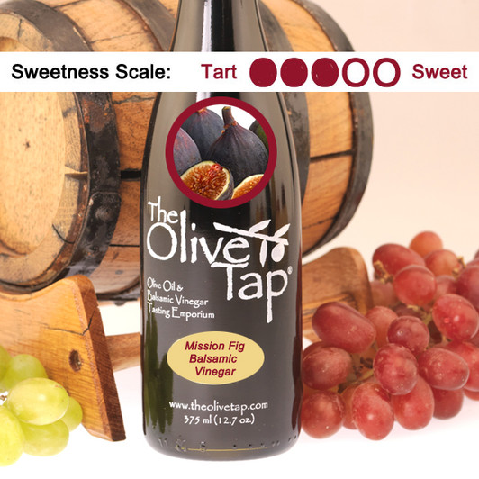 Mission Fig Balsamic Vinegar from The Olive Tap Mission Fig Balsamic Vinegar from The Olive Tap