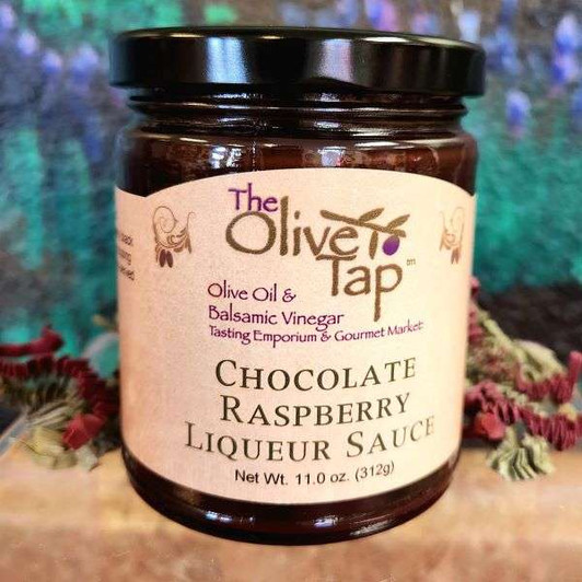 Chocolate Raspberry Liqueur Sauce from The Olive Tap