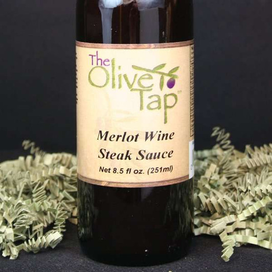 Merlot Wine Steak Sauce from The Olive Tap