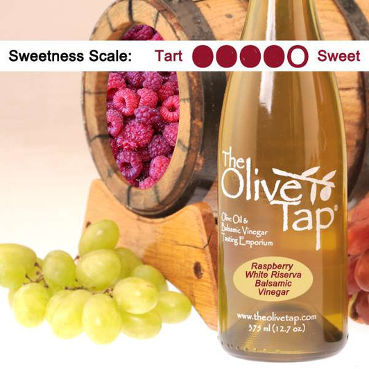 Raspberry White Balsamic Vinegar from The Olive Tap