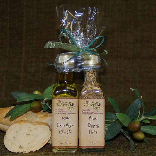 Bread Dipping Pairing Set with Standard Trim from The Olive Tap