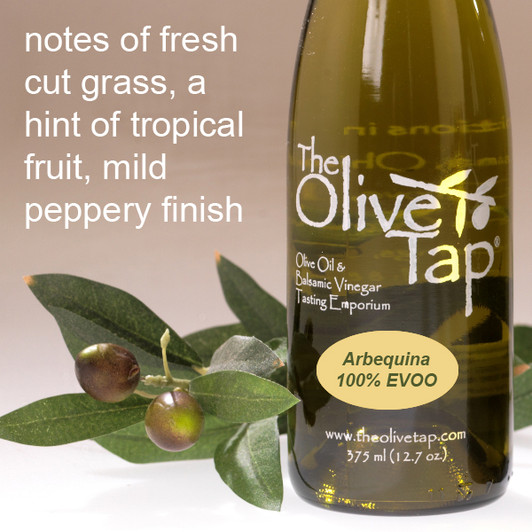 Arbequina 100% Extra Virgin Olive Oil from The Olive Tap