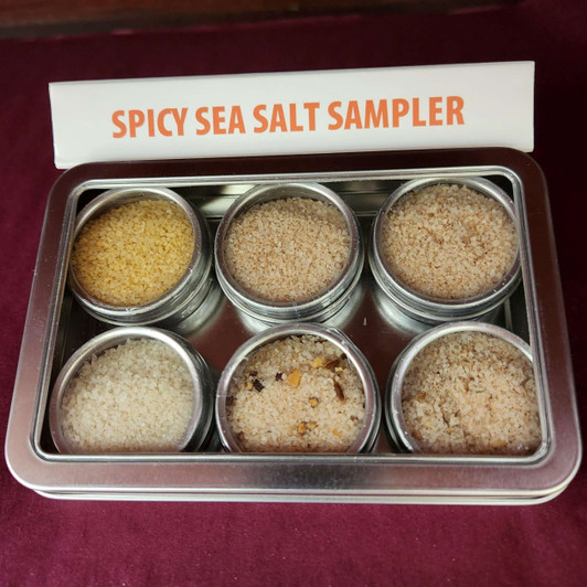 Spicy Sea Salt Sampler Tin