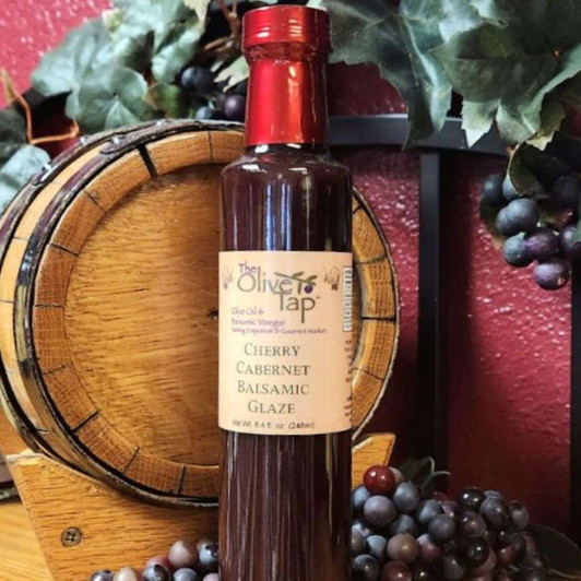 Cherry Cabernet Balsamic Glaze from The Olive Tap