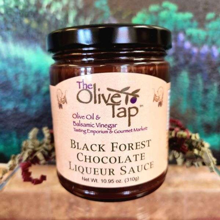 Black Forest Chocolate Liqueur Sauce from The Olive Tap