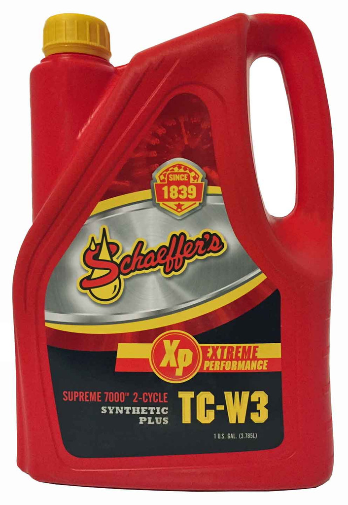 Schaeffer 0706-006S Supreme 7000 Synthetic Plus 2-Cycle Oil TC-W3 (1-Gallon)
