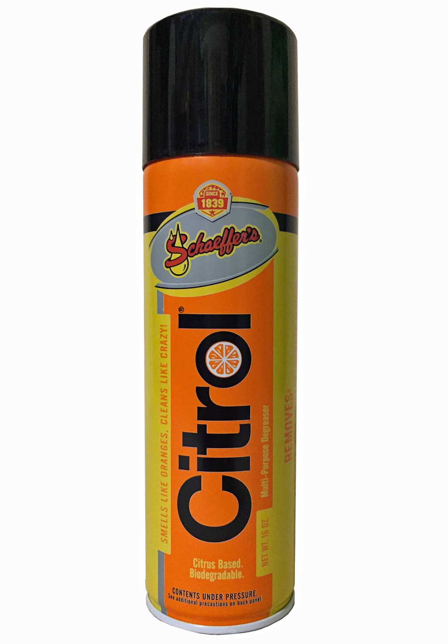 Schaeffer's Citrol 266 16oz MultiPurpose Degreaser Cleaner + 5 Microfiber  Cloths