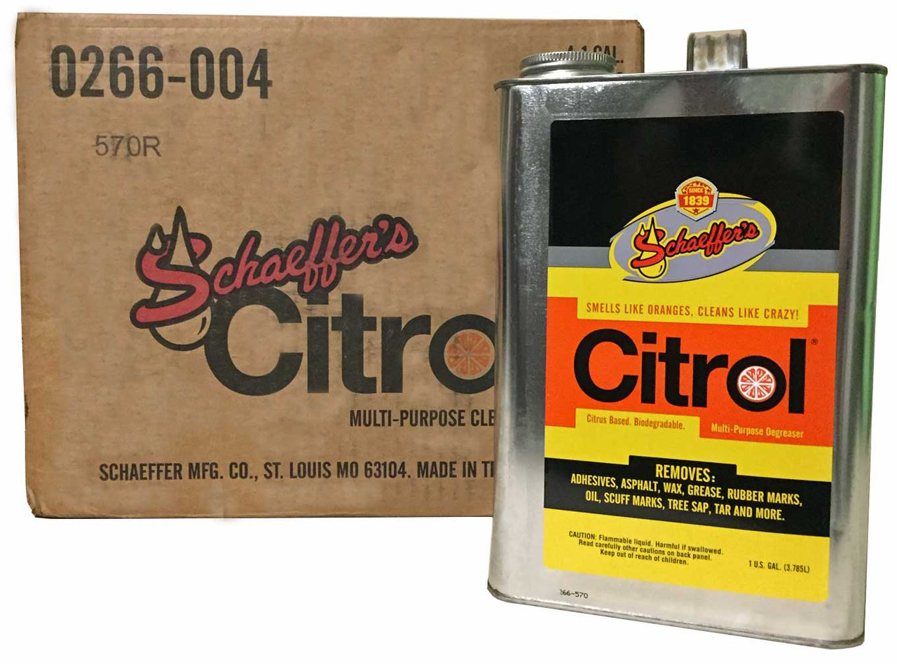 Schaeffer's Citrol 266- 5 gallon Multi-purpose Degreaser & Cleaner-Citrus  Smell