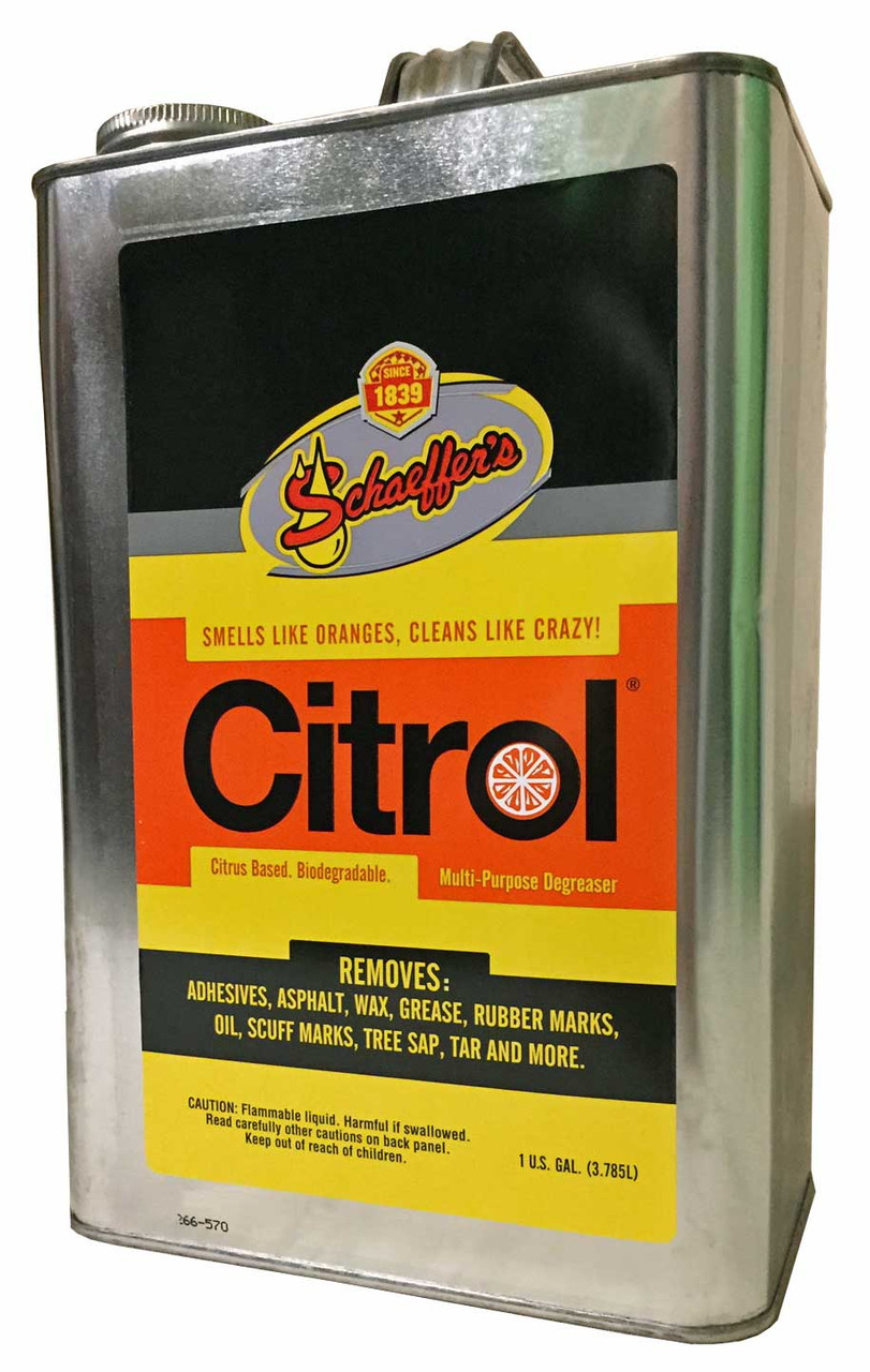Citrus Solvent Degreaser & Tar Remover - 4 gallon case 