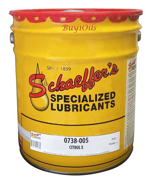 Schaeffer 0738-005 Citrol X Biodegradable Citrus Cleaner Degreaser (5-Gallons) 