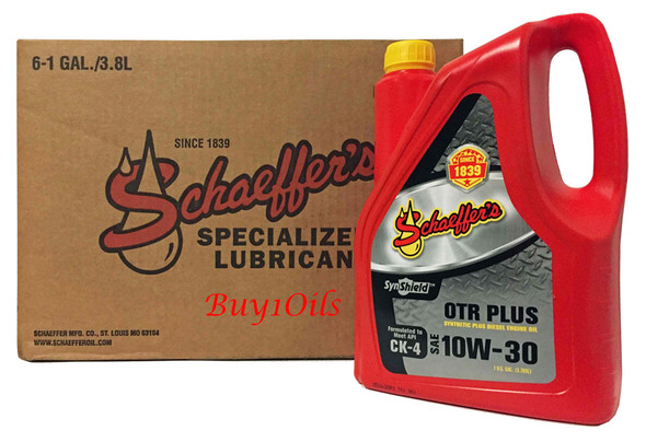 Schaeffer's 722-006 SynShield Ultra Performance 10W-30 | 6-GC
