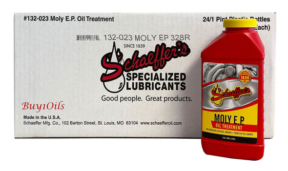 Schaeffer 0132-023 Moly EP Engine Oil Treatment (24-Pint case)