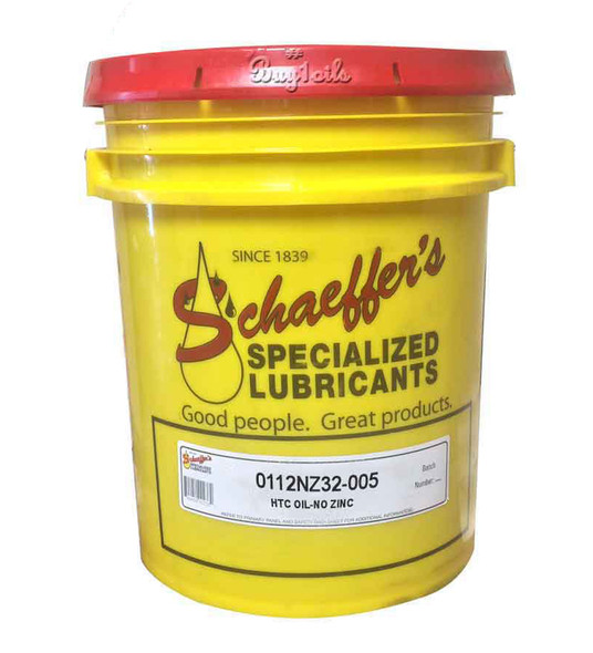 Schaeffer 0112NZ32-005 HTC Hydraulic Oil (No Zinc) ISO 32 (5-Gallon pail)