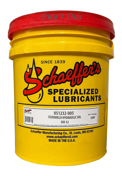 Schaeffer 512 Ecoshield Biodegradable Hydraulic Oil ISO 32 (5-Gallon pail)
