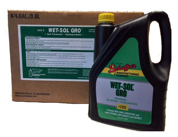 Schaeffer 0233G-006 Wet-Sol Gro Concentrate (6-Gallon case)