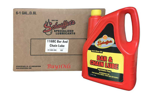 Schaeffer 0116BC-006 Bar & Chain Lube ( 6x1-Gallon case)